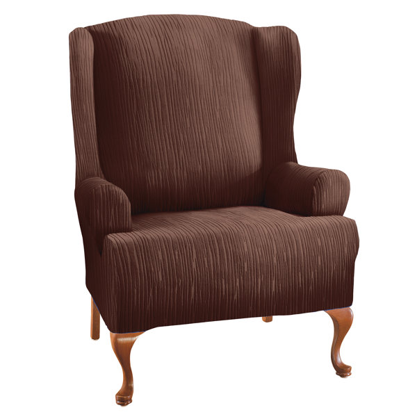 Orren Ellis TCushion Wingback Slipcover Wayfair